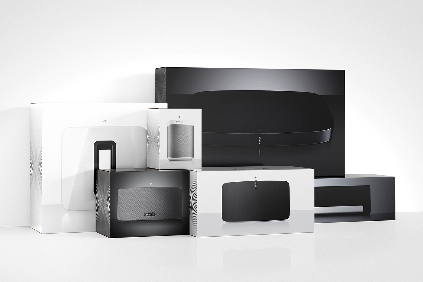 Sony索尼(新)電子產品包裝設計欣賞